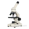 Microscópio biológico econômico de laboratório monocular